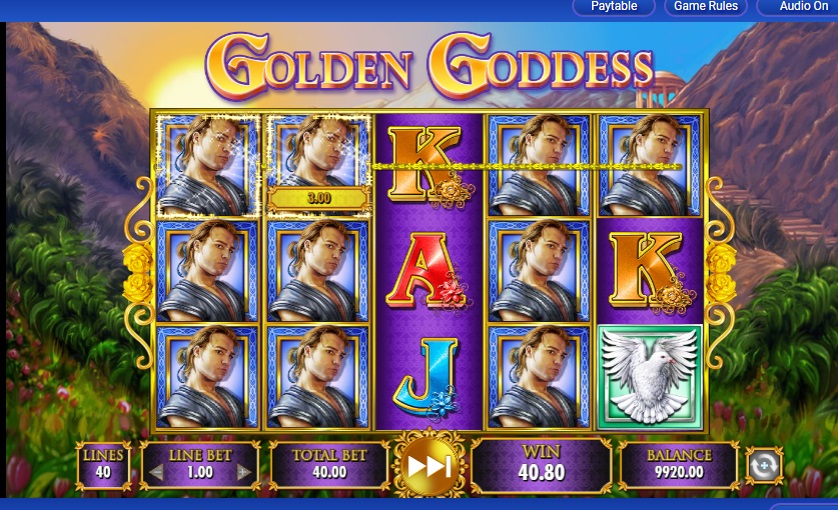 Golden Goddess slot game